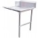 Omcan 28477 Right Side 48" Stainless Steel Clean Dish Table