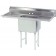 Advance Tabco FC-1-1620-18RL 2-Drain 1-Compartment Fabricated Economy Sink