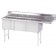 Advance Tabco FC-3-1515-15R Right-Hand Drainboard 3-Compartment Fabricated Economy Sink