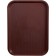 Winco FFT-1216U Burgundy  12" x 16" High Quality Plastic Cafeteria Tray