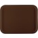 Winco FGT-1520B Brown "15 x 20" Fiberglass Rectangular Dining Tray