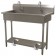 Advance Tabco FS-WM-40FV 40"L 8" Deep 14 Gauge Toe-Push Operated NSF Multi-Stations Hand Sink