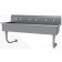 Advance Tabco FS-WM-60 60"L 8" Deep 14 Gauge Manual Operated NSF Multi-Stations Hand Sink