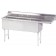 Advance Tabco FS-3-1824-24R Right-Hand Drainboard 3-Compartment Fabricated NSF Sink