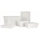Omcan 85132 18" x 26" x 15" Polypropylene White Rectangular Food Storage Container