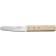Winco KCL-3 3-1/2" Wooden Handle Oyster/Clam Knife