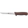 Winco KWP-61N STAL 6" Brown Polypropylene Handle Narrow Boning Knife