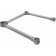 Omcan 21135 18" x 18" One Sinkbowl Leg Brace