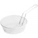 Winco MSBW-12 12" Dia. Non-stick White Plastic Coating Breading Coarse Mesh Basket