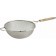 Winco MST-10D Medium Nickel plated 10-1/4" Double Mesh Strainer