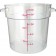 Winco PCRC-18 18 Quart Round Storage Container
