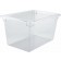 Winco PFSF-15 18" x 26" x 15" Clear Polycarbonate Food Storage Box