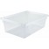 Winco PFSF-9 18" x 26" x 9" Clear Polycarbonate Food Storage Box