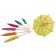 Winco PK-P4 Umbrella 144pcs/bag Decorative Picks