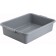 Winco PL-5G Standard Weight Gray 5" Dish Box