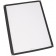Winco PMC-9K Single 9-5/16" x 12-1/8" Black Menu Cover