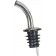 Winco PPM-4G Gooseneck Spout Black Plastic Stopper Metal Pourers