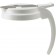 Winco PSUD-WLid 48oz Syrup Dispenser White Lid for 32oz