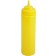 Winco PSW-12Y Wide Mouth Yellow 6pcs/pk 12oz Squeeze Bottles