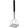 Winco PTMP-18S Square 4-1/2" x 17-3/4" Plastic Handle Stainless Steel Potato Masher