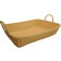 Winco PWBN-1914T Rectangular with Handles 19" x 14" x 4" Natural 3pcs/pk Poly Woven Baskets