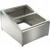 Winco SCPH-33 Stainless Steel Condiment Serving Container