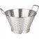 Winco SLO-11 Heavy-duty Stainless Steel 15" Bowl 11 Quart Colander with Handles & Base