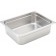 Winco SPJH-204 Half-size 4" 22 Ga Stainless Steel Anti-jam Steam Pan