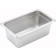 Winco SPJH-404 1/4 Size 4" 22 Ga Stainless Steel Anti-jam Steam Pan