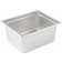 Winco SPJL-206 Half-size 6" 25 Ga Stainless Steel Anti-jam Steam Pan