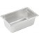 Winco SPJP-404 1/4 Size 4" 23 Ga Stainless Steel Anti-jam Steam Pan