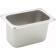 Winco SPN4 1/9 Size 4" 25 Ga Stainless Steel Straight-sided Steam Pan