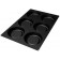 Silikomart SQ031 Black Tart Silicone Mold