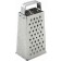 Winco SQG-1 4" x 3" x 9" Stainless Steel Tapered Box Grater