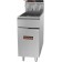 Sierra Range SRF-SC-40/50-LP Liquid Propane 40-50 lbs. Capacity Gas Fryer