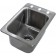 Advance Tabco SS-1-1319-10 Smart Series 14" X 10" X 10 1-Compartment Drop-In Sink