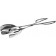 Winco ST-10S Spoon/Spatula Scissor Style Stainless Steel 10" Salad Tong