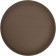 Winco TFG-14N Non-slip Brown Round 14" Premium Fiberglass Tray