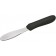 Winco TKP-31 Black Polypropylene Handle 3-5/8" x 1-1/4" Blade Sandwich Spreader