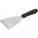 Winco TKP-40 Black Polypropylene Handle 4-7/8" x 4" Blade Scraper