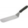 Winco TKP-90 Black Polypropylene Handle 8-1/4" x 2-7/8" Blade Flexible Turner with Offset