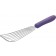 Winco TWP-60P Purple Polypropylene Handle 6-3/4" x 3-1/4" Blade Allergen Free Fish Spatula