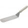 Winco TWP-90 White Polypropylene Handle 8-1/4" x 2-7/8" Blade Flexible Turner with Offset