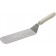Winco TWP-91 White Polypropylene Handle 8-1/4" x 2-7/8" Blade Perforated Flexible Turner with Offset