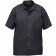 Winco UNF-1KS black S Chef shirts