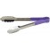 Winco UTPH-12P 12" Purple Allergen-Free Stainless Steel Utility Tong