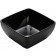 Winco WDM009-305 Black 6 pcs/case 10" Melamine Square Bowl