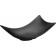 Winco WDM011-302 Black 24 pcs/case 10-1/2" x 5-1/4" Melamine Rectangular Plate