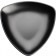 Winco WDM015-301 Black 24 pcs/case 8-1/8" Melamine Triangular Plate