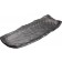 Winco WDM019-302 Black 24 pcs/case 12-1/2" x 5" Melamine Rectangular Plate